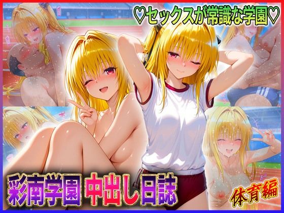 彩南学園の中出し日誌  体育編  金色〇闇  エロ画像608903