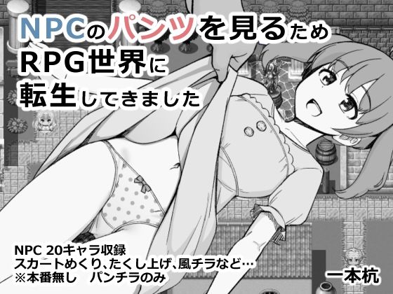 NPCのパンツを見るためRPG世界に転生してきました  エロ画像660387