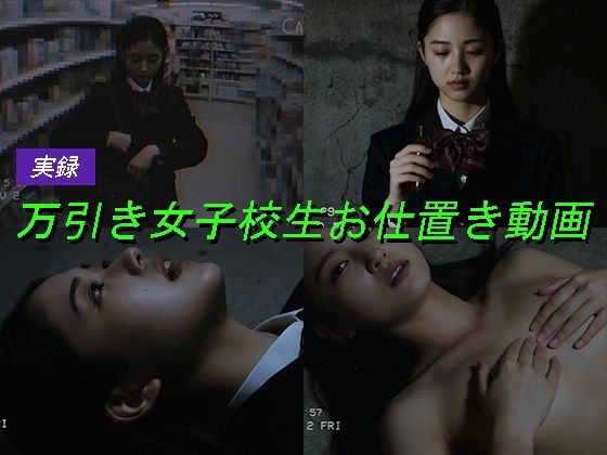 万引き女子校生のお仕置き謝罪動画 13  エロ画像695905